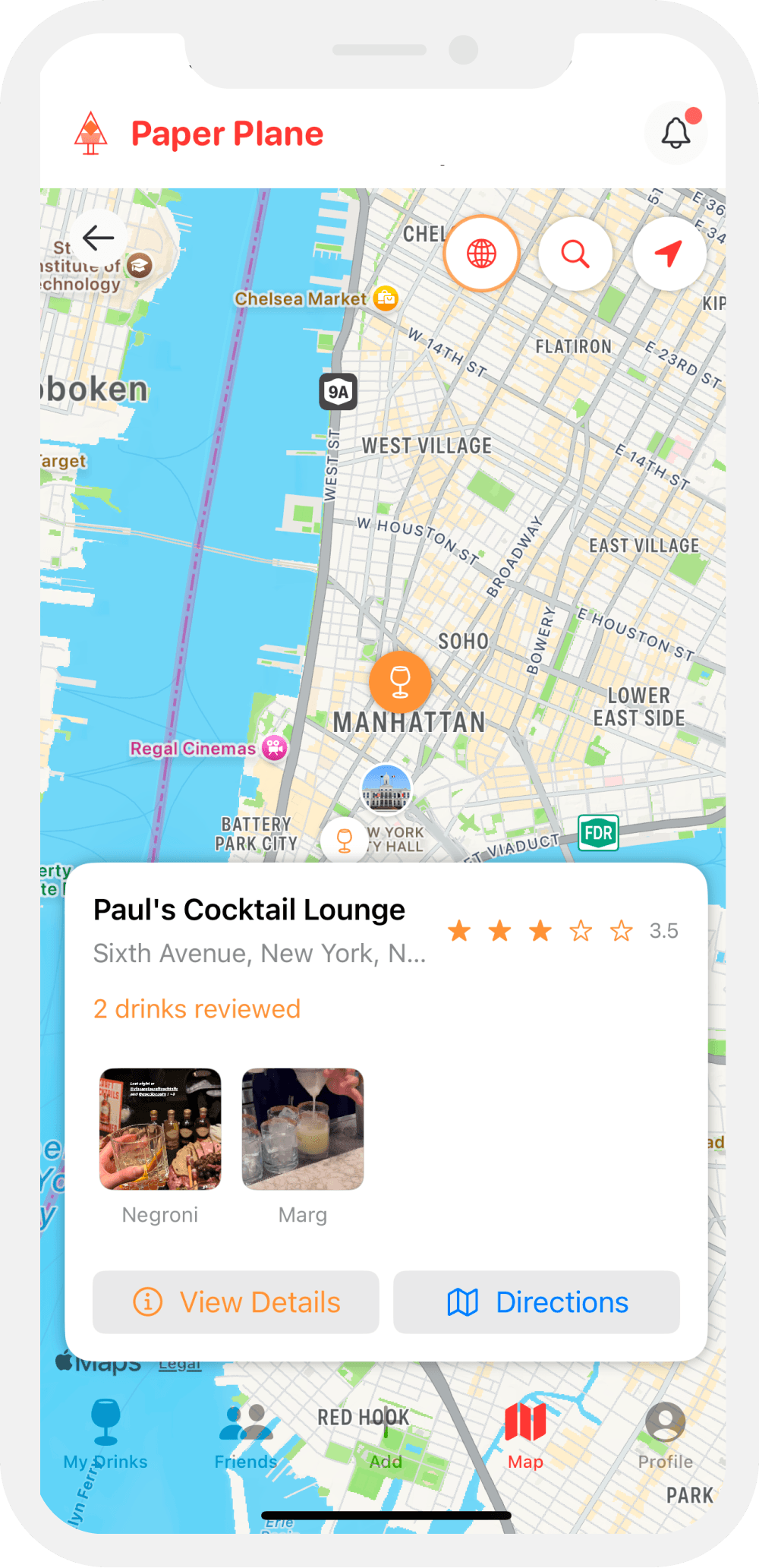 Paper Plane App Preview